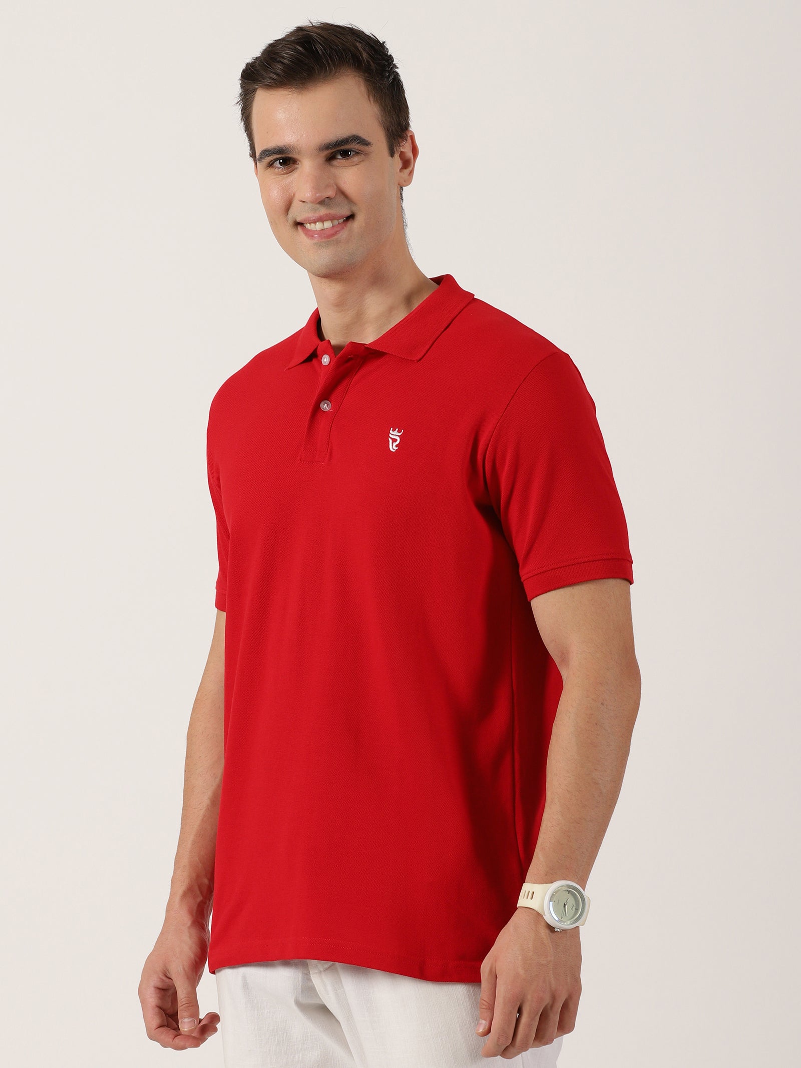 Men’s Premium Red Polo T-Shirt