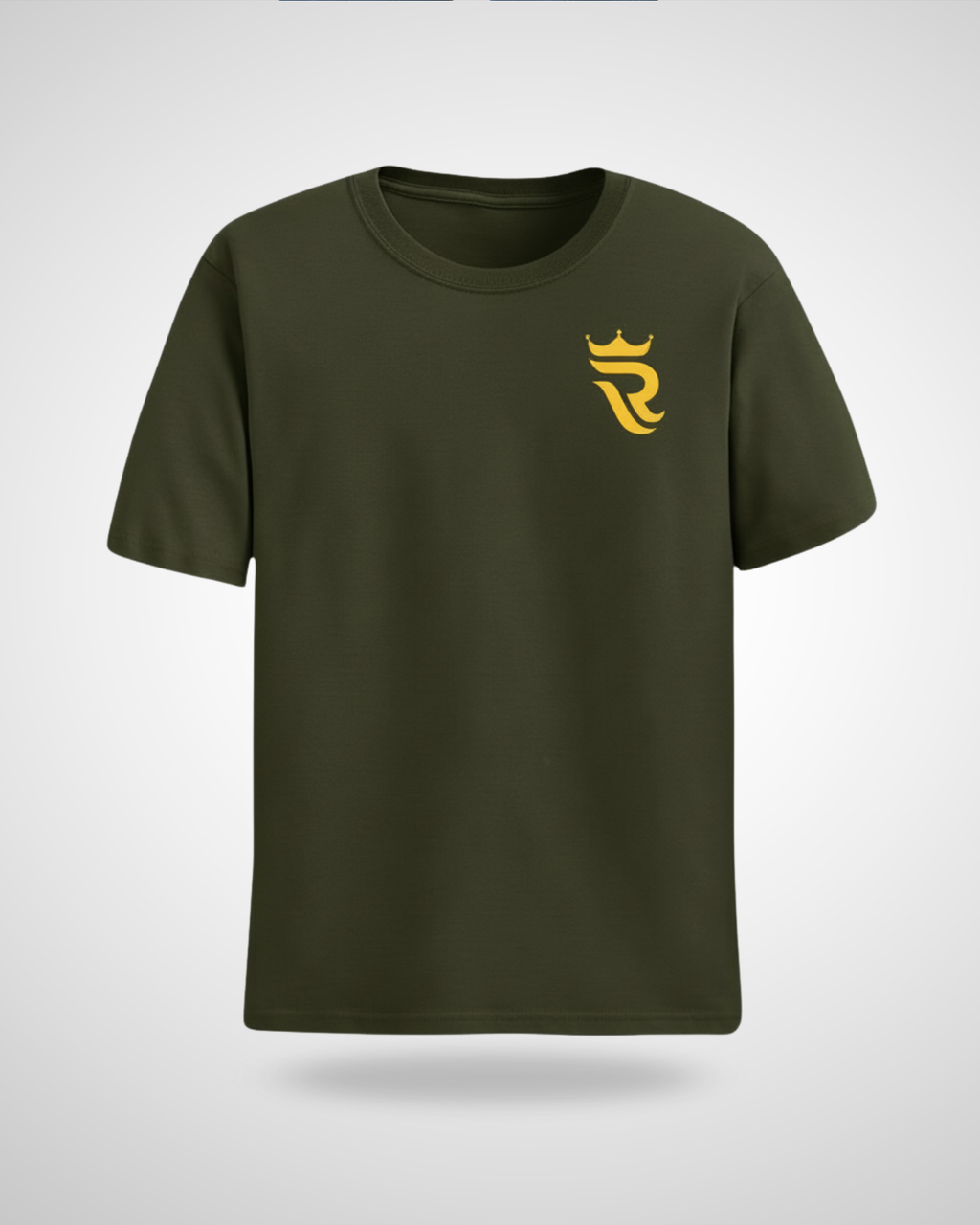 Olive Green Regular Fit T-Shirt