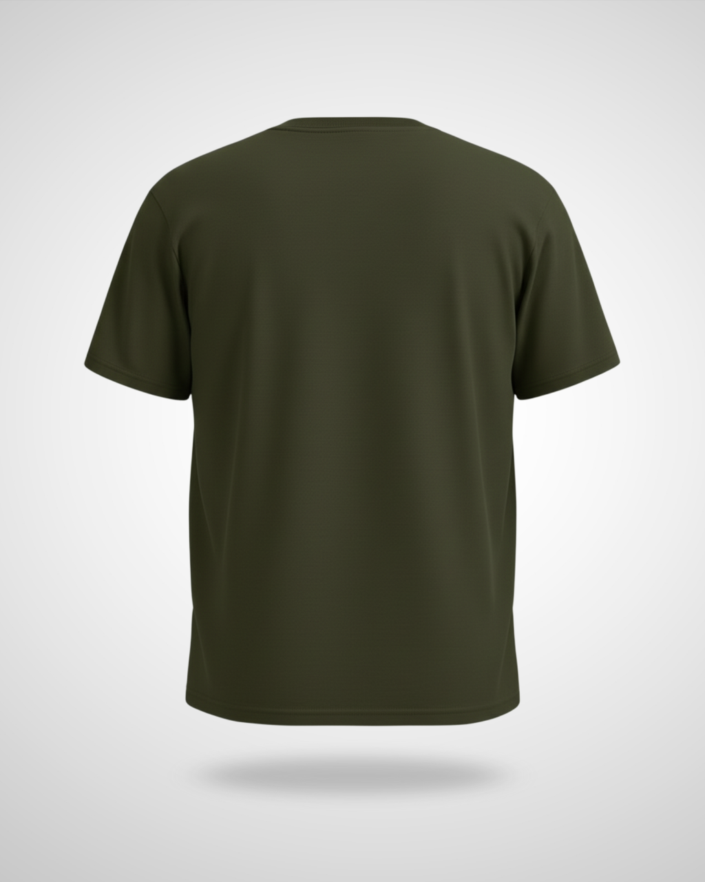 Olive Green Regular Fit T-Shirt