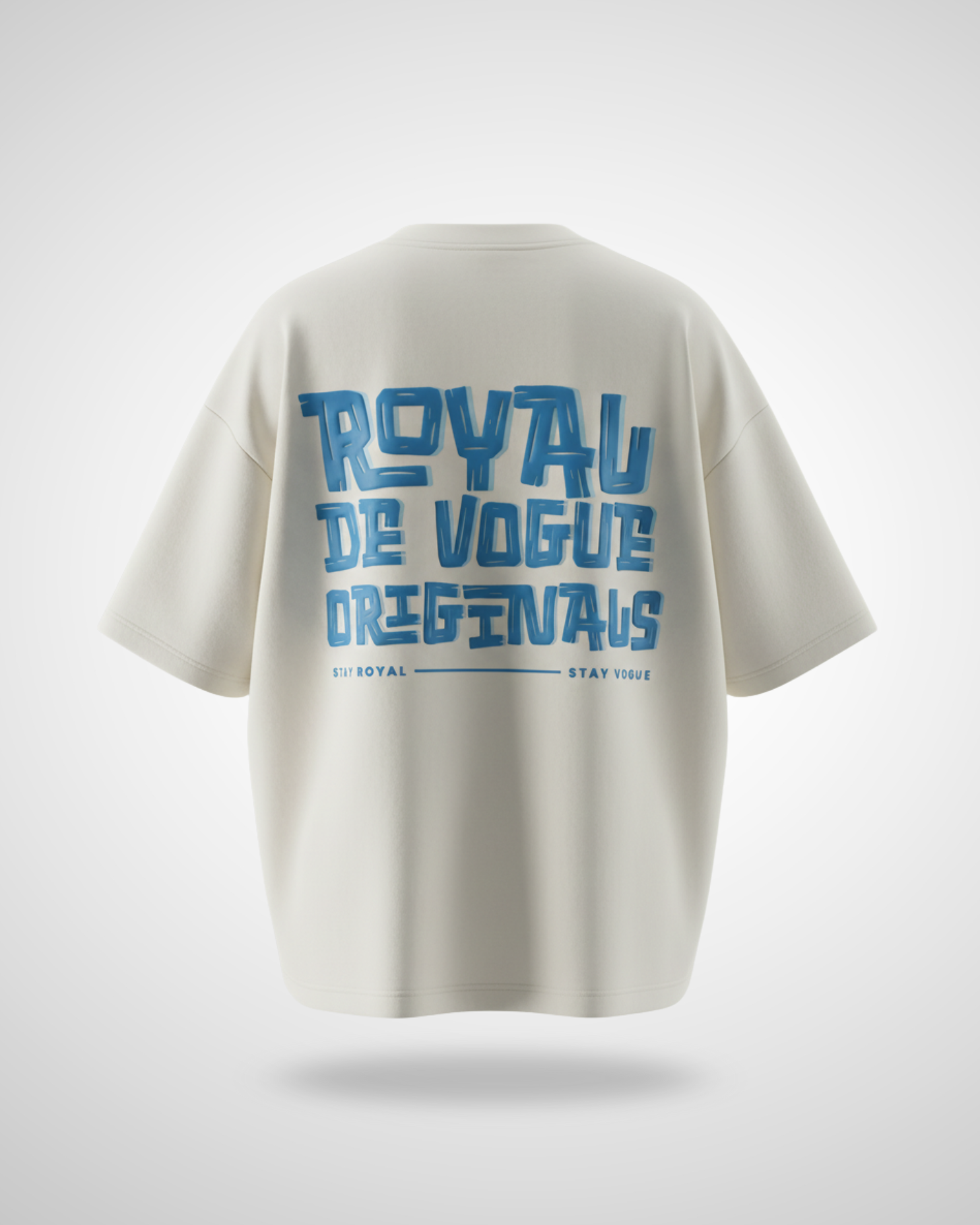 Off-White Puff Print Oversized T-Shirt – Royal De Vogue