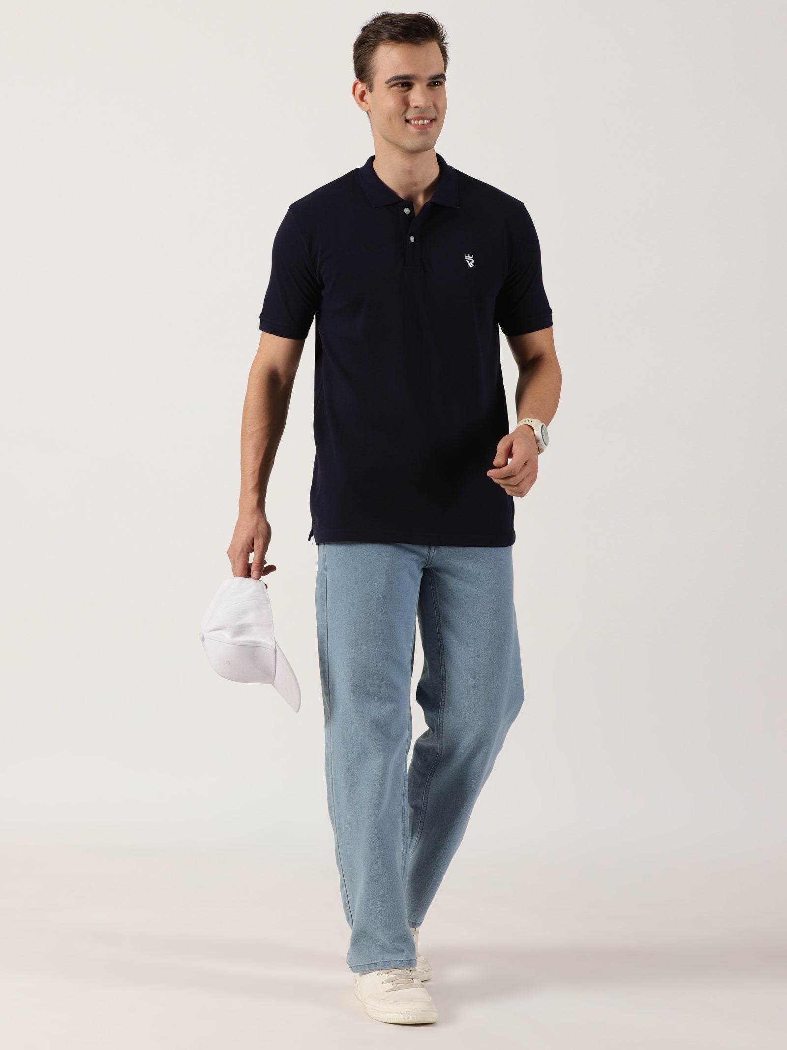 Men’s Premium Black Polo T-Shirt