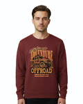 Royal De Vogue Extreme Adventure Maroon Sweatshirt