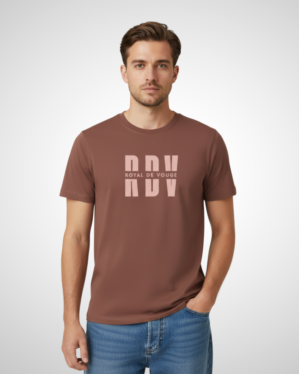 Khaki RDV Regular Fit T-Shirt